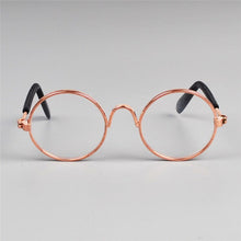 Load image into Gallery viewer, 2020 New Doll Toy Cool Sunglasses For American toy Baby toy Pet Photo Prop Pet Glasses Doll Sunglasses Pet Cat Eye Protection