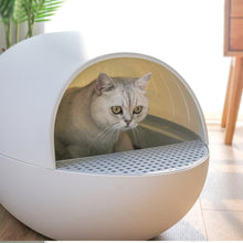 Load image into Gallery viewer, Smart Cat Sandbox Gravity Automatic Sensor Pet Litter Box Deodorant Splash Proof Intelligent Self Cleaning Closed litter Tray
