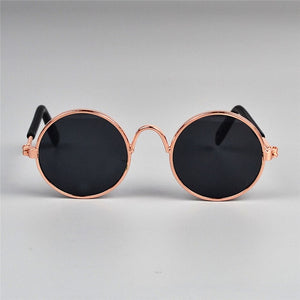 2020 New Doll Toy Cool Sunglasses For American toy Baby toy Pet Photo Prop Pet Glasses Doll Sunglasses Pet Cat Eye Protection