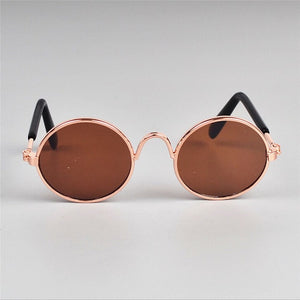 2020 New Doll Toy Cool Sunglasses For American toy Baby toy Pet Photo Prop Pet Glasses Doll Sunglasses Pet Cat Eye Protection